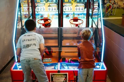 Arcade game basketbal Speelpunt