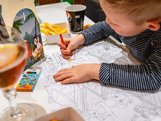 Speelpunt kindje met doeboekje