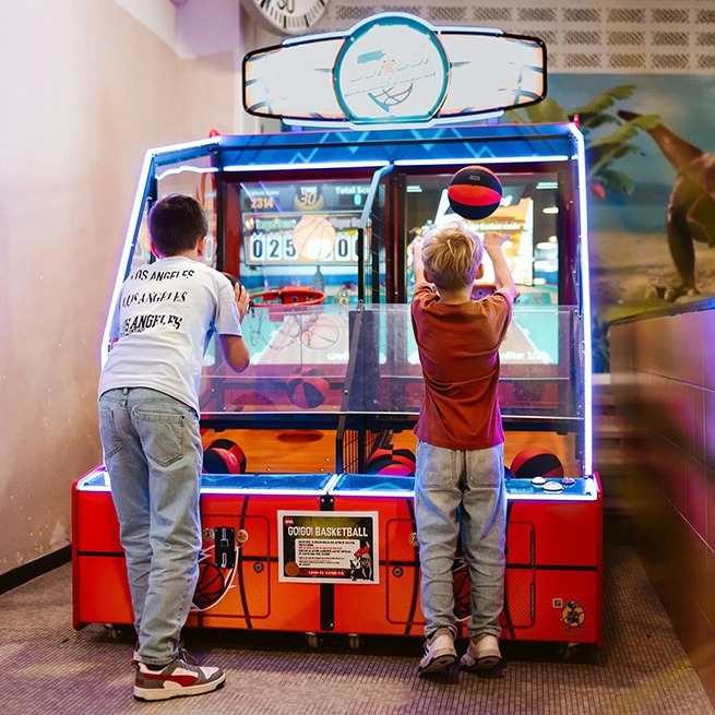 Speelpunt arcade game basketbal